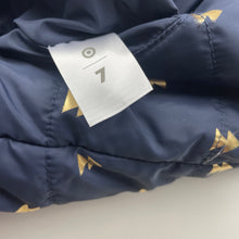 Load image into Gallery viewer, Girls Target, reversible fleece lined puffer vest / jacket, EUC, size 7,  