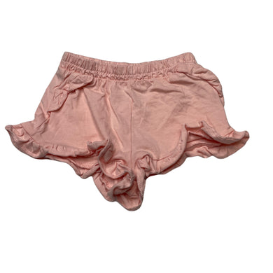 Girls Dymples, pink organic cotton shorts, elasticated, GUC, size 000,  