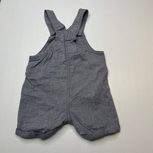 Boys Sprout, lightweight cotton overalls / shortalls, GUC, size 00,  