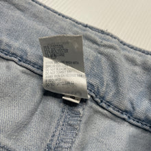 Load image into Gallery viewer, Girls Anko, blue stretch denim shorts, adjustable, GUC, size 9,  