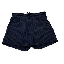 Load image into Gallery viewer, Girls Anko, blue ribbed shorts, elasticated, GUC, size 6,  