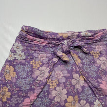 Load image into Gallery viewer, Girls Cotton On, lightweight floral cotton skirt, elasticated, L: 27cm, FUC, size 5,  