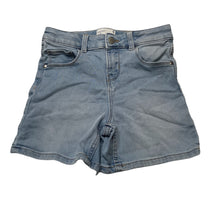 Load image into Gallery viewer, Girls Target, stretch knit denim shorts, adjustable, GUC, size 7,  