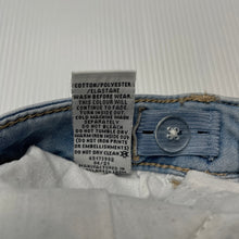 Load image into Gallery viewer, Girls Target, stretch knit denim shorts, adjustable, GUC, size 7,  