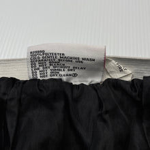 Load image into Gallery viewer, Girls Mango, lined black &amp; silver tulle skirt, elasticated, L: 26.5cm, EUC, size 5,  