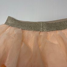 Load image into Gallery viewer, Girls lined, tiered tulle skirt, elasticated, no labels, L: 34cm, W: 35cm across unstretched, EUC, size 6-8,  
