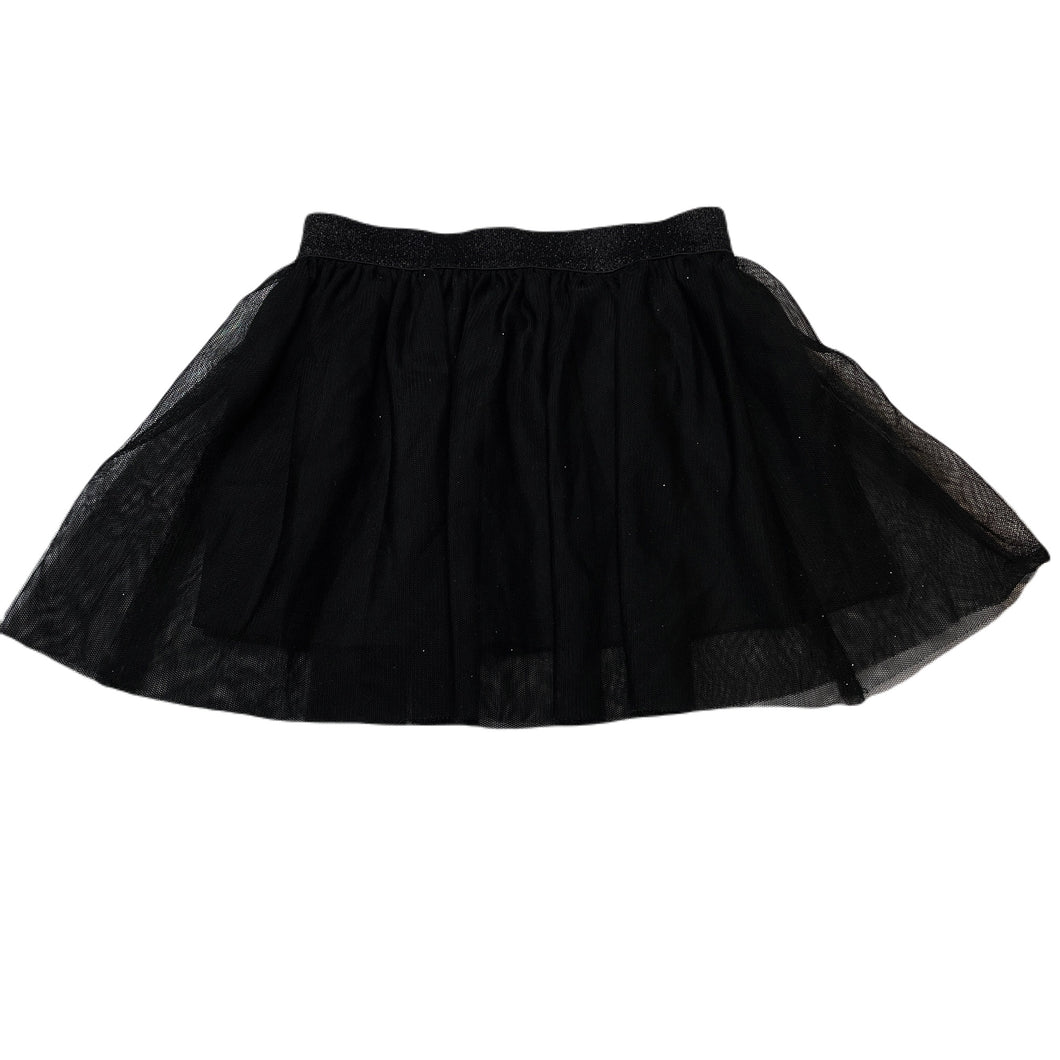 Girls H&T, lined black tulle skirt, elasticated, L: 27cm, GUC, size 5,  