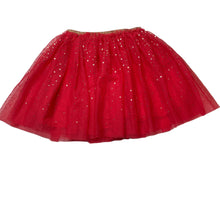 Load image into Gallery viewer, Girls Target, lined tulle &amp; sequin skirt, elasticated, L: 36cm, EUC, size 8,  