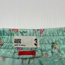 Load image into Gallery viewer, Girls Cotton On, lightweight floral pyjama shorts, GUC, size 3,  