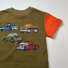 Load image into Gallery viewer, Boys Monsoon, embroidered soft cotton t-shirt / top, EUC, size 00,  