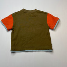 Load image into Gallery viewer, Boys Monsoon, embroidered soft cotton t-shirt / top, EUC, size 00,  