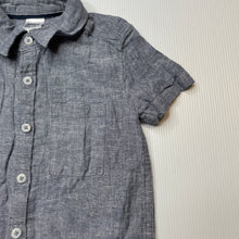 Load image into Gallery viewer, Boys Anko, linen/cotton short sleeve shirt, GUC, size 2,  
