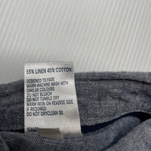 Load image into Gallery viewer, Boys Anko, linen/cotton short sleeve shirt, GUC, size 2,  