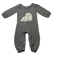 Load image into Gallery viewer, unisex Petite Papinelle, soft feel knitted cotton romper, EUC, size 000,  