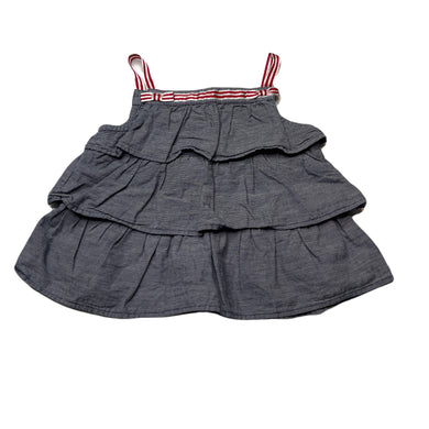 Girls Gymboree, tiered cotton summer top, EUC, size 0,  