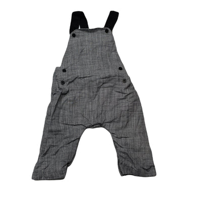 Boys Bebe by Minihaha, lined lightweight cotton overalls / romper, EUC, size 00,  