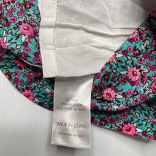Load image into Gallery viewer, Girls Young Hearts, lined lightweight floral cotton dress, EUC, size 1, L: 40cm