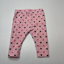 Load image into Gallery viewer, Girls Target, pink stretchy leggings / bottoms, EUC, size 000,  