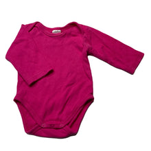 Load image into Gallery viewer, Girls Baby Berry, pink soft cotton bodysuit / romper, GUC, size 0,  