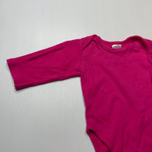Load image into Gallery viewer, Girls Baby Berry, pink soft cotton bodysuit / romper, GUC, size 0,  