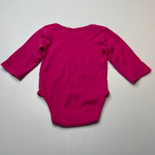 Load image into Gallery viewer, Girls Baby Berry, pink soft cotton bodysuit / romper, GUC, size 0,  