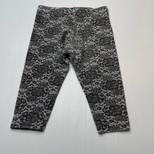 Load image into Gallery viewer, Girls George, stretchy floral leggings / bottoms, GUC, size 1,  