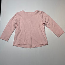 Load image into Gallery viewer, Girls Ollies Place, pink cotton long sleeve t-shirt top, GUC, size 1,  