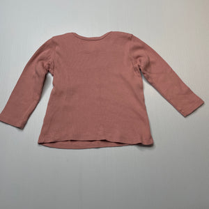 Girls Dymples, stretchy long sleeve top, FUC, size 0,  