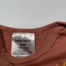 Load image into Gallery viewer, unisex Baby Baby, cotton bodysuit / romper, EUC, size 0000,  