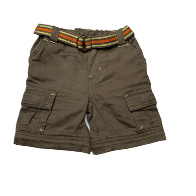 Boys Dymples, cotton cargo shorts, adjustable, EUC, size 00,  