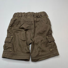 Load image into Gallery viewer, Boys Dymples, cotton cargo shorts, adjustable, EUC, size 00,  