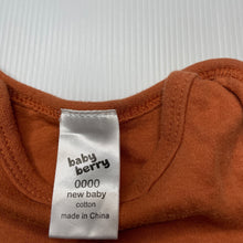 Load image into Gallery viewer, Boys Baby Berry, cotton bodysuit / romper, GUC, size 0000,  