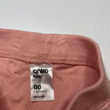 Load image into Gallery viewer, Girls Anko, pink cotton shorts, elasticated, EUC, size 00,  