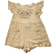Load image into Gallery viewer, Girls Mango, embroidered viscose playsuit, GUC, size 5,  