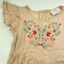 Load image into Gallery viewer, Girls Mango, embroidered viscose playsuit, GUC, size 5,  