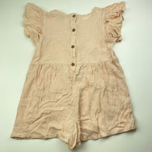 Load image into Gallery viewer, Girls Mango, embroidered viscose playsuit, GUC, size 5,  