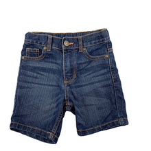 Load image into Gallery viewer, Emerson dark denim jean shorts, adjustable, size 2, Pre-loved