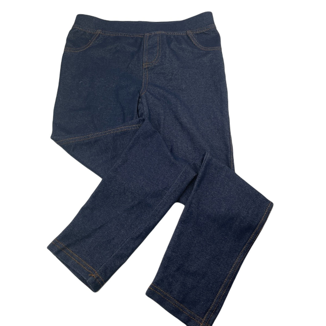 Girls Mango, stretchy denim leggings, elasticated, Inside leg: 53cm, EUC, size 6,  