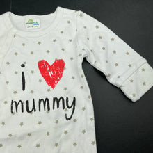 Load image into Gallery viewer, Girls PENINSULA BABY, soft feel romper, mummy, GUC, size 0,  