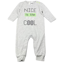 Load image into Gallery viewer, unisex Dymples, grey marle soft feel romper, EUC, size 0,  