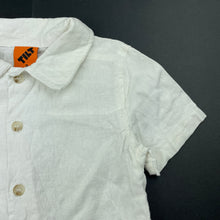Load image into Gallery viewer, Boys Tilt, linen / viscose short sleeve shirt, EUC, size 2,  
