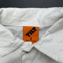 Load image into Gallery viewer, Boys Tilt, linen / viscose short sleeve shirt, EUC, size 2,  