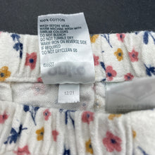 Load image into Gallery viewer, Girls Anko, floral flannel cotton pyjama pants, FUC, size 1,  