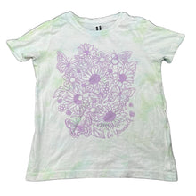 Load image into Gallery viewer, Girls Cotton On, tie dyed cotton t-shirt / top, flowers, FUC, size 4,  