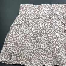 Load image into Gallery viewer, Girls Seed, lined viscose animal print skirt, elasticated, L: 25.5cm, GUC, size 4-5,  