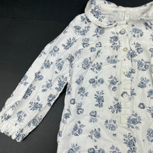Load image into Gallery viewer, Girls Tu, floral cotton romper, EUC, size 1,  
