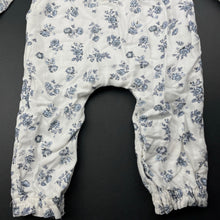 Load image into Gallery viewer, Girls Tu, floral cotton romper, EUC, size 1,  