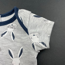 Load image into Gallery viewer, Boys Baby Berry, bodysuit / romper, rabbits, FUC, size 0000,  