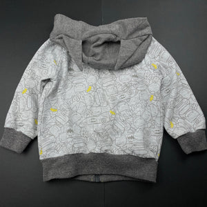 Boys DC Comics, Batman lightweight zip hoodie sweater, FUC, size 1,  