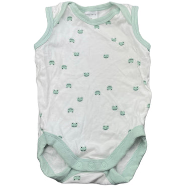 unisex Baby Berry, soft cotton bodysuit / romper, EUC, size 00,  